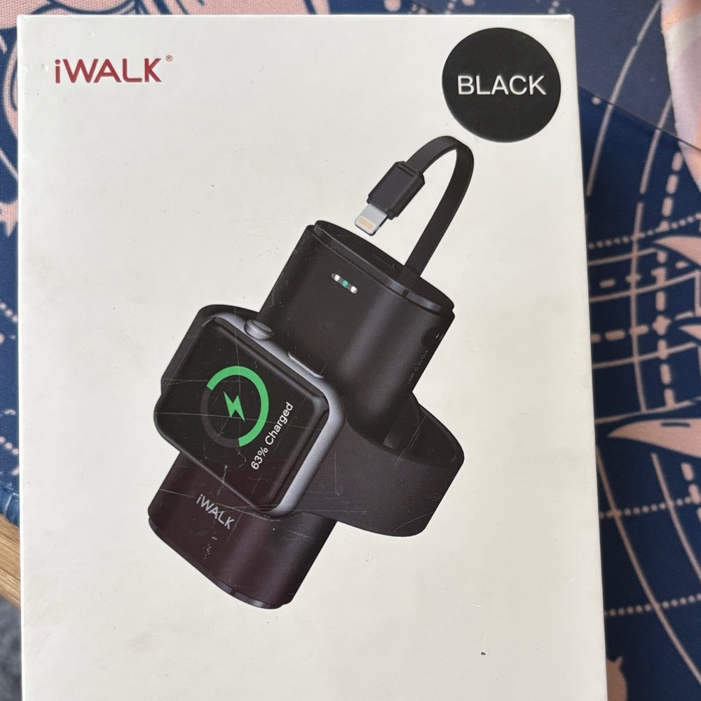 Brand new in box.iWALK Black Charging Dock
